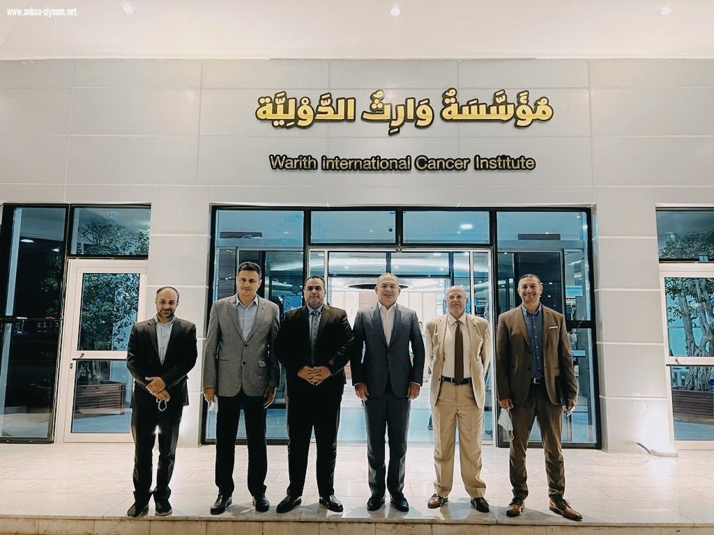 المعمار علاء معن يعلن العلاج المجاني لاطفال بغداد المصابين بامراض الاورام الصلبة واورام الدم في مؤسسة وارث الطبية الدولية في كربلاء المقدسة