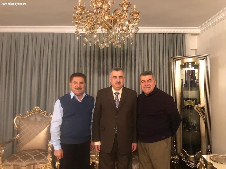 البرزنجي يستقبل كاك كاوه راجي وكاك كمال طاهر 