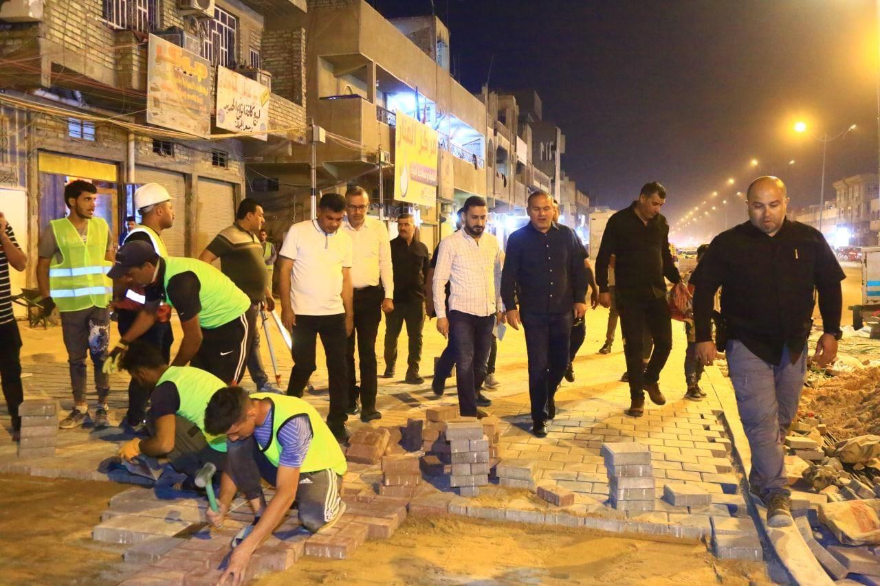 المعمار علاء معن يوجه بزيادة زخم العمل بمشاريع تطوير مدينة الصدر