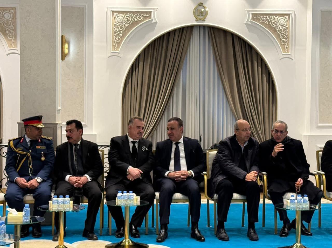 سفير جمهورية العراق لدى المملكة الأردنية الهاشمية يشارك في مجلس عزاء رئيس مجلس الوزراء الأردني الأسبق علي أبو الراغب