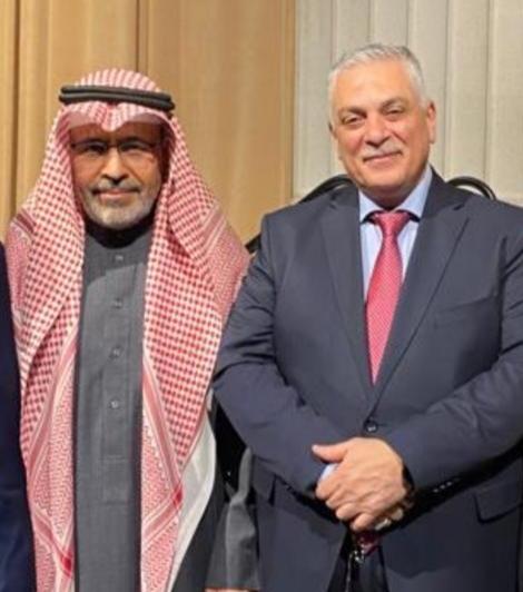 رئيس بعثة جمهورية العراق في اوتاوا يلتقي بسعادة القائم بأعمال سفارة المملكة العربية السعودية
