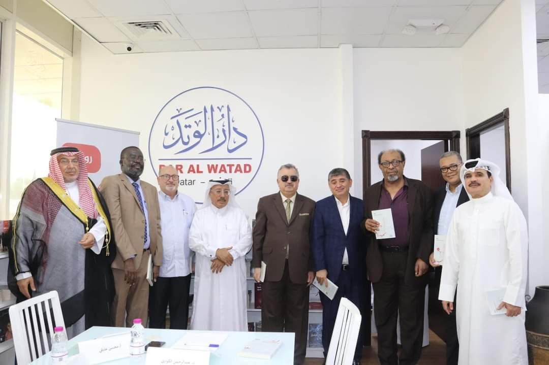 السفير البرزنجي يحضر حفل تدشين رواية سميدرا