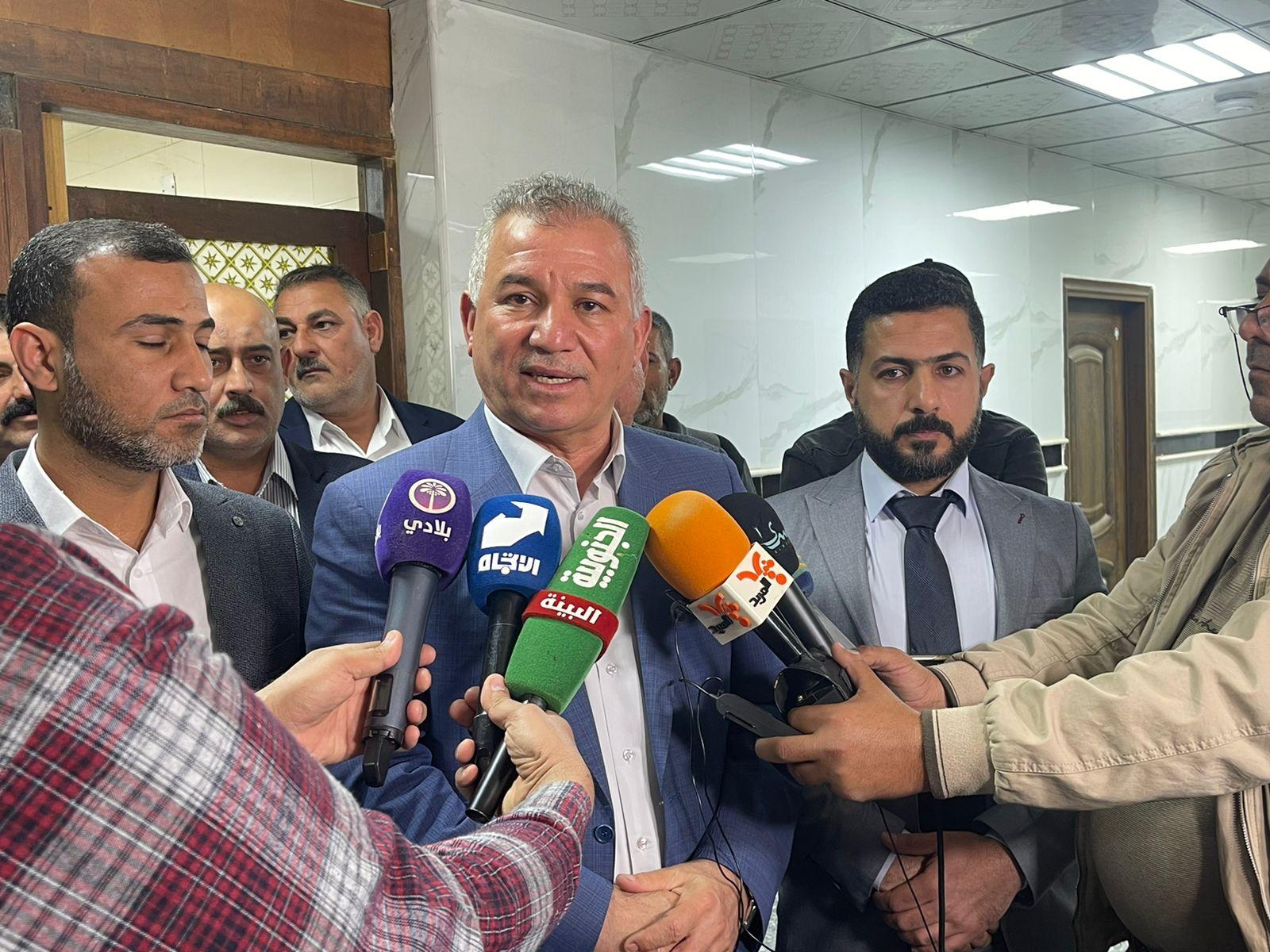 بحضور ممثلي الكتلة الصدرية في ميسان مدير عام تجارة الحبوب يبحث استعدادات الموسم التسويقي وتذليل عقبات انجاحه