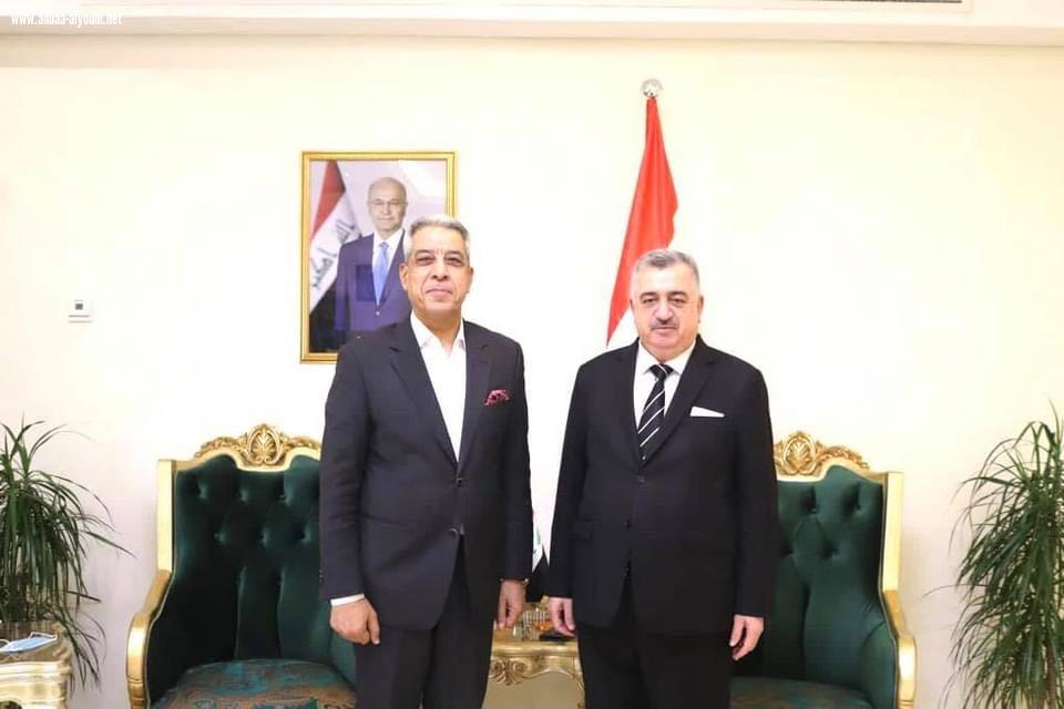 السفير البرزنجي يستقبل سفير جمهورية العراق لدى المملكة العربية السعودية متوجهاً لمباشرة مهامه في المملكة