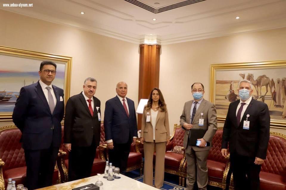 نائب رئيس الوزراء وزيرة الخارجيَّة اللبنانيّة تقدم شكرها للعراق حكومةً وشعباً على وقوفهم وتقديم الدعم، والمُؤازَرة إلى الشعب اللبنانيّ