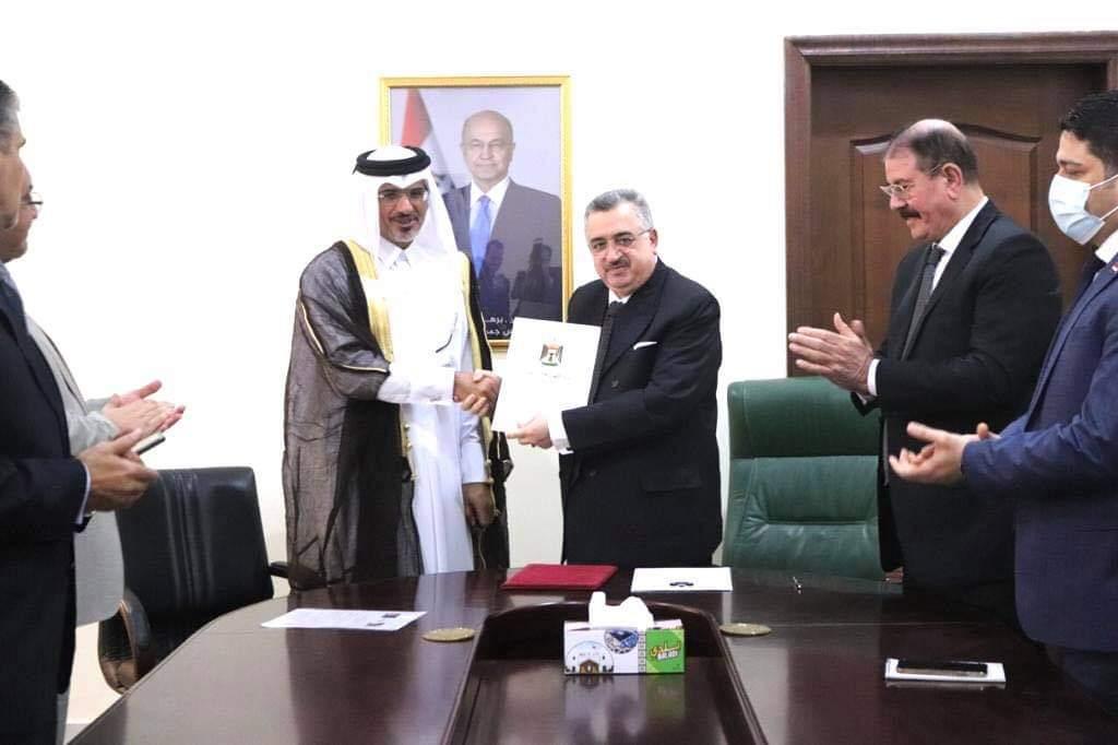 سفارة جمهورية العراق في الدوحة توقع اتفاق تعاون مع مكتب ارض القانون للمحاماة والاستشارات القانونية.