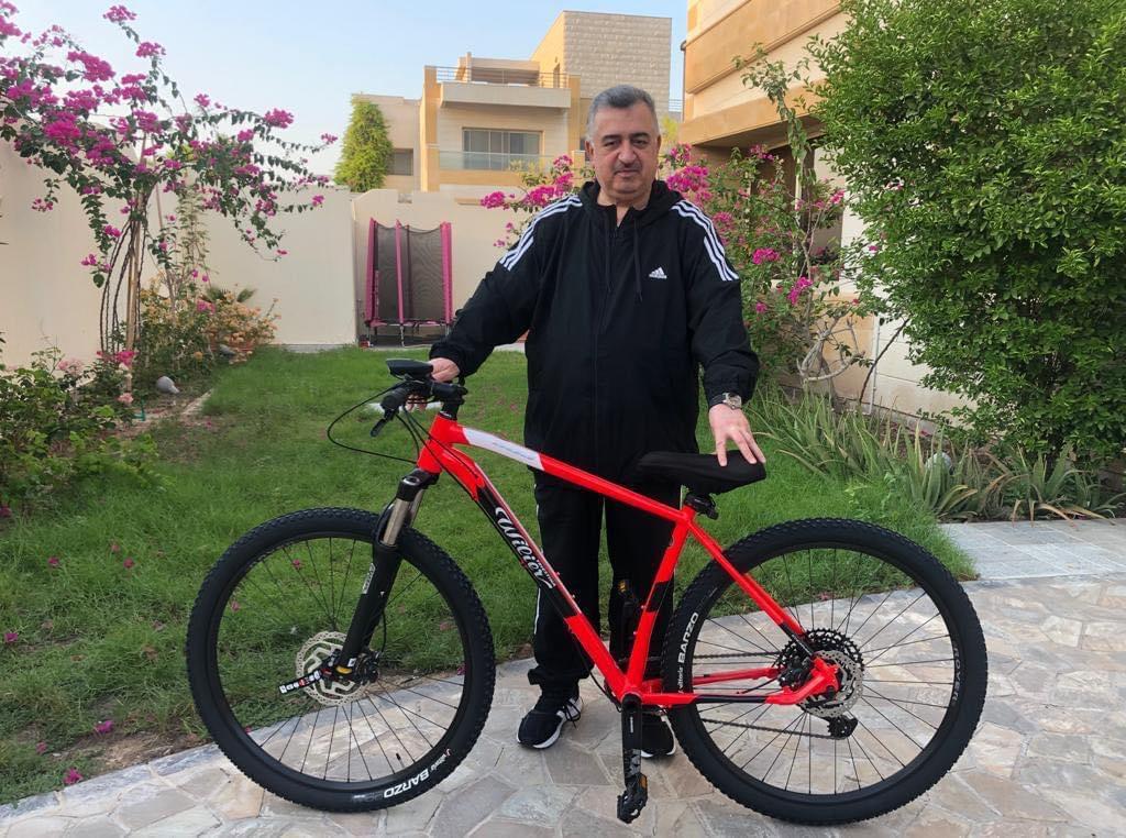 البرزنجي وكادر سفارة جمهورية العراق لدى دولة قطر يشاركون اليوم الرياضي الوطني