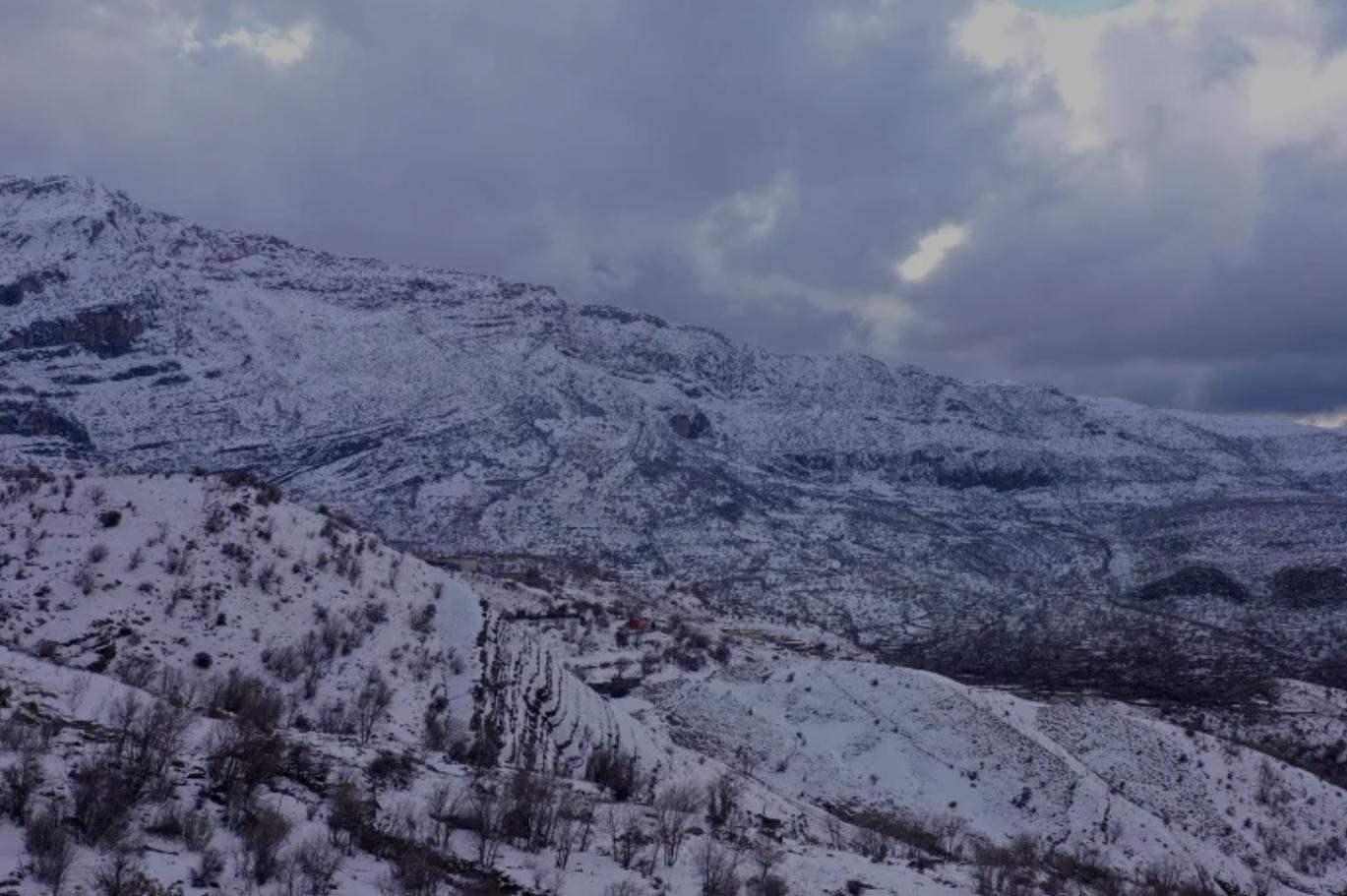 كردستان.. ثلوج وأمطار تستمر 4 أيام والحرارة تهوي إلى سالب 10