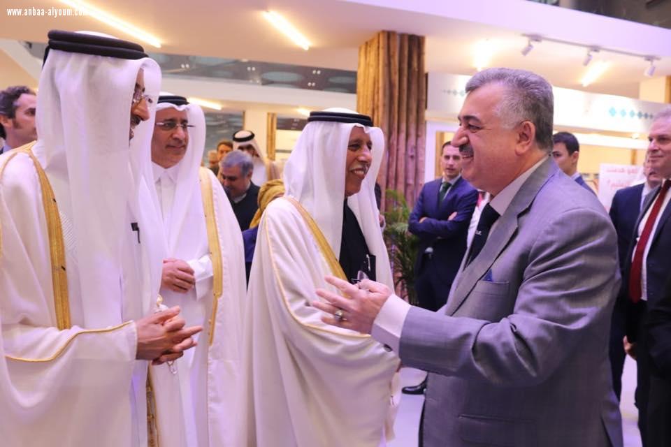 السفير البرزنجي يشارك في افتتاحية معرض الدوحة الدولي للكتاب