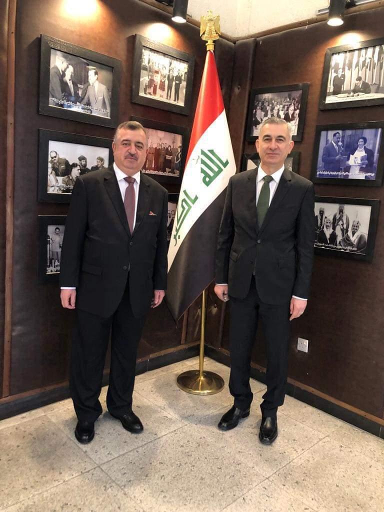 وكيل وزارة الخارجية عمر البرزنجي يباشر بمهام اعماله وكيلاً لوزارة الخارجية