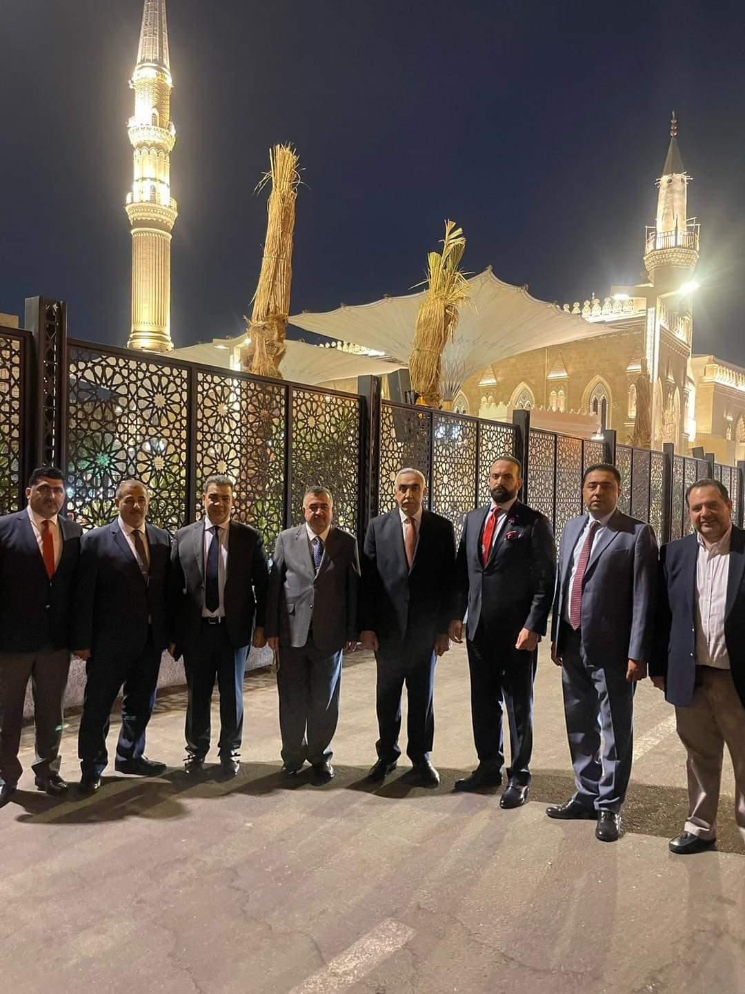      الوكيل البرزنجي يزور مسجد سيدنا الحسين (عليه السلام) في القاهرة