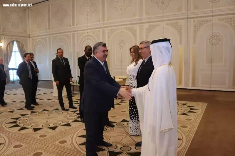 السفير عمر البرزنجي يلبي دعوة وزارة الخارجية لتوديع سفيري تركيا والاكوادور