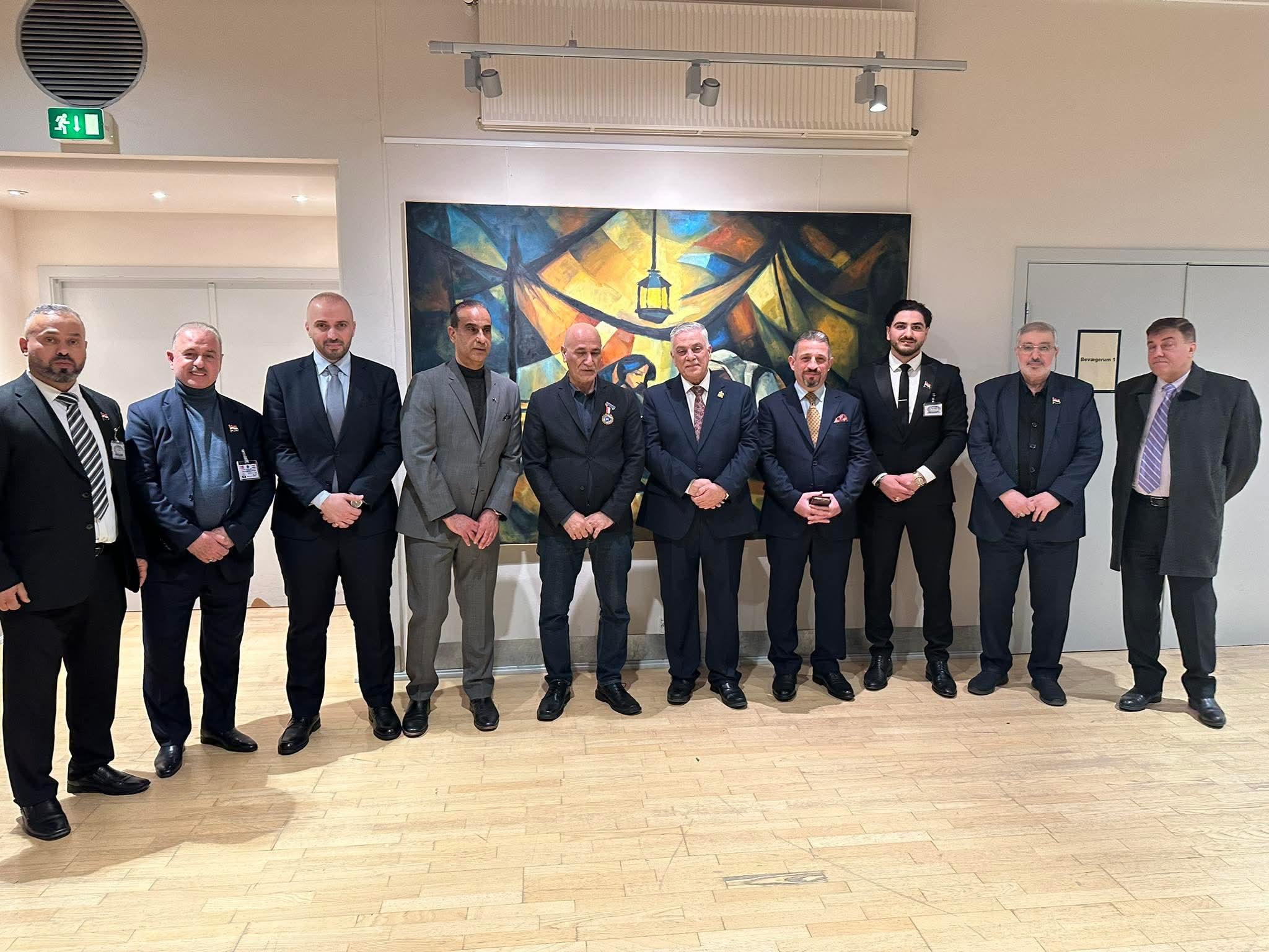 رئيس بعثة جمهورية العراق لدى الدنمارك يشارك في الاحتفال بالذكرى الخامسة لتأسيس المنتدى الثقافي العراقي-الدنماركي