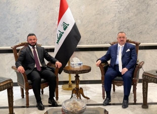 سفير جمهورية العراق لدى المملكة الأردنية الهاشمية يستقبل الدكتور  خورشيد مزوري