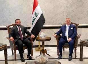 سفير جمهورية العراق لدى المملكة الأردنية الهاشمية يستقبل الدكتور  خورشيد مزوري