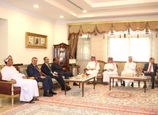 السفير البرزنجي يلبي دعوة من قبل سعادة سفير سلطنة عُمان لدى دولة قطر الشقيقة