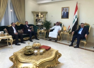 البرزنجي يستقبل عددا من الضيوف الأكارم في دار السكن في العاصمة القطرية الدوحة