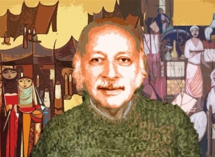 امين بغداد يعلن قرب افتتاح جدارية للشاعر مظفر النواب بجانب الكرخ