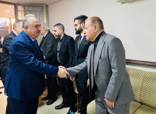 سفير جمهورية العراق لدى المملكة الأردنية الهاشمية يشارك في مجلس عزاء المهندس وليد كاظم المصلح في عمّان