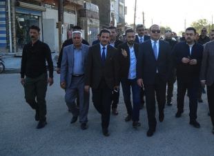 المعمار علاء معن يعلن قرب الشروع باعادة اعمار المجسر الرابط بين حيي الجامعة والخضراء بجانب الكرخ من بغداد