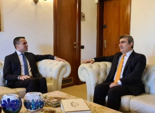 سفير جمهورية العراق في روما يستقبل نائب رئيس مجلس الوزراء وزير الخارجيَّة الإيطاليّ الأسبق