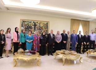 السفير البرزنجي يستقبل المهنئين بمناسبة عيد الاضحى المبارك