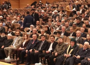 وكيل وزارة الخارجية عمر البرزنجي يحضر المؤتمر الدولي حول العلامة الشيخ معروف النودهي البرزنجي في جامعة السليمانية