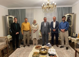 سفیر جمهوریة العراق في قطر عمر البرزنجي يستقبل وفدا من منظمة فورسایت .