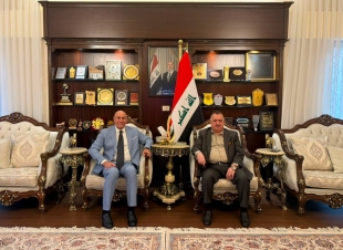 سفير جمهورية العراق لدى المملكة الأردنية الهاشمية يستقبل الرئيس التنفيذي لجائزة أوروك الدولية