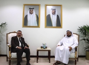 السفير البرزنجي يزور سعادة مساعد وزير الخارجية للشؤون الإقليمية في وزارة خارجية دولة قطر الشقيقة