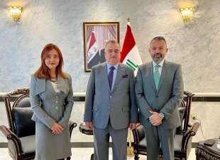 سفير جمهورية العراق لدى المملكة الأردنية الهاشمية يستقبل الرئيس التنفيذي لمكاتب شركة PwC العالمية في العراق
