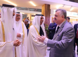 السفير البرزنجي يشارك في افتتاحية معرض الدوحة الدولي للكتاب