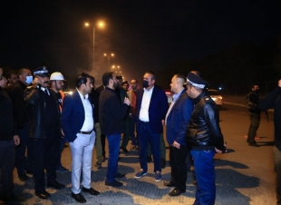 المعمار علاء معن يوجه باكساء شارع ١٤ تموز الاسبوع المقبل مؤكداً بان العمل جار على تأهيله وفق المواصفات الفنية العالية