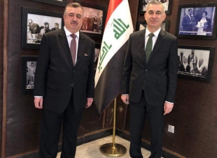 وكيل وزارة الخارجية عمر البرزنجي يباشر بمهام اعماله وكيلاً لوزارة الخارجية