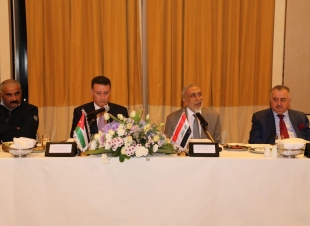 رئيس مجلس النواب يجتمع بعدد من السفراء ورؤساء الهيئات الدبلوماسية في عمان بحضور رئيس مجلس النواب الاردني والسفير البرزنجي