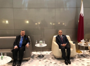 السفير عمر البرزنجي يلبي دعوة سعادة سفير دولة الكويت الشقيقة 