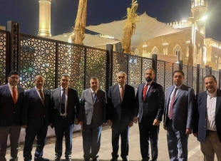      الوكيل البرزنجي يزور مسجد سيدنا الحسين (عليه السلام) في القاهرة