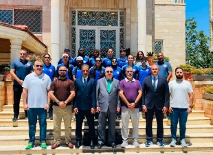 سفير جمهورية العراق لدى المملكة الأردنية الهاشمية يستقبل نادي نفط الشمال لكرة القدم للسيدات