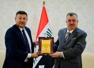 الوكيل البرزنجي يستقبل رئيس إتحاد الحقوقيين العراقيين العام، الأمين العام المساعد لإتحاد الحقوقيين العرب.