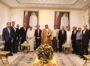 السفير البرزنجي يشارك في مجلس السيد غانم بن محمد بن عبدالله الابراهيم بمناسبة عيد الاضحى المبارك