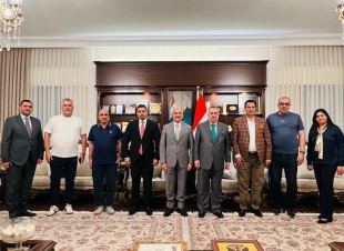 سفير جمهورية العراق لدى المملكة الأردنية الهاشمية يستقبل وفدًا عراقيًا يزور المملكة بمهمةٍ رسمية