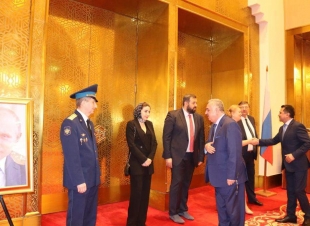 السفير البرزنجي يشارك في حفل استقبال بمناسبة العيد الوطني الروسي في الدوحة