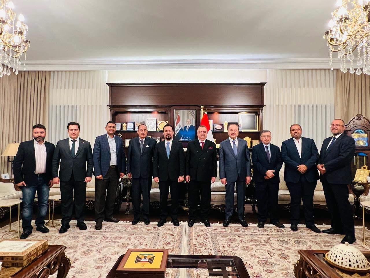 سفير جمهورية العراق لدى المملكة الأردنية الهاشمية يستقبل عددًا من الشخصيات