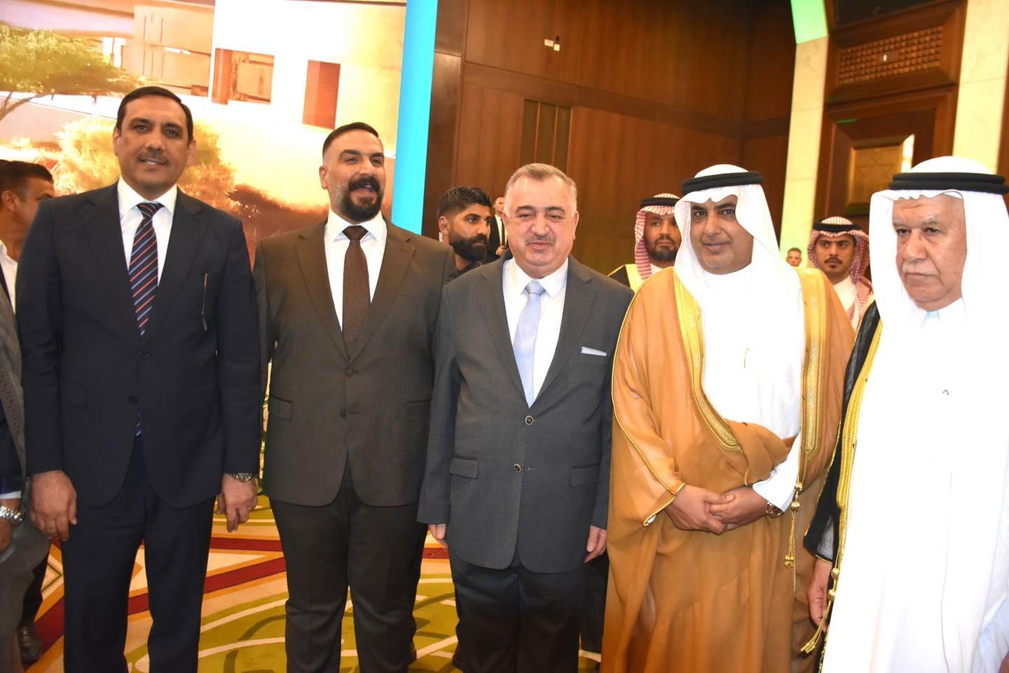 الوكيل البرزنجي يشارك في حفل إستقبال السفارة السعودية لدى العراق بمناسبة ذكرى اليوم الوطني (93) للمملكة العربية السعودية