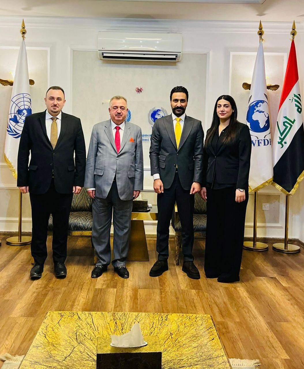 الوكيل البرزنجي يزور السيد محسن البارزاني