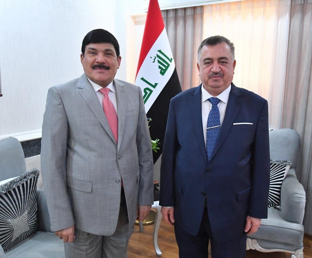 وكيل وزارة الخارجية يستقبل السفير السوريّ لدى العراق