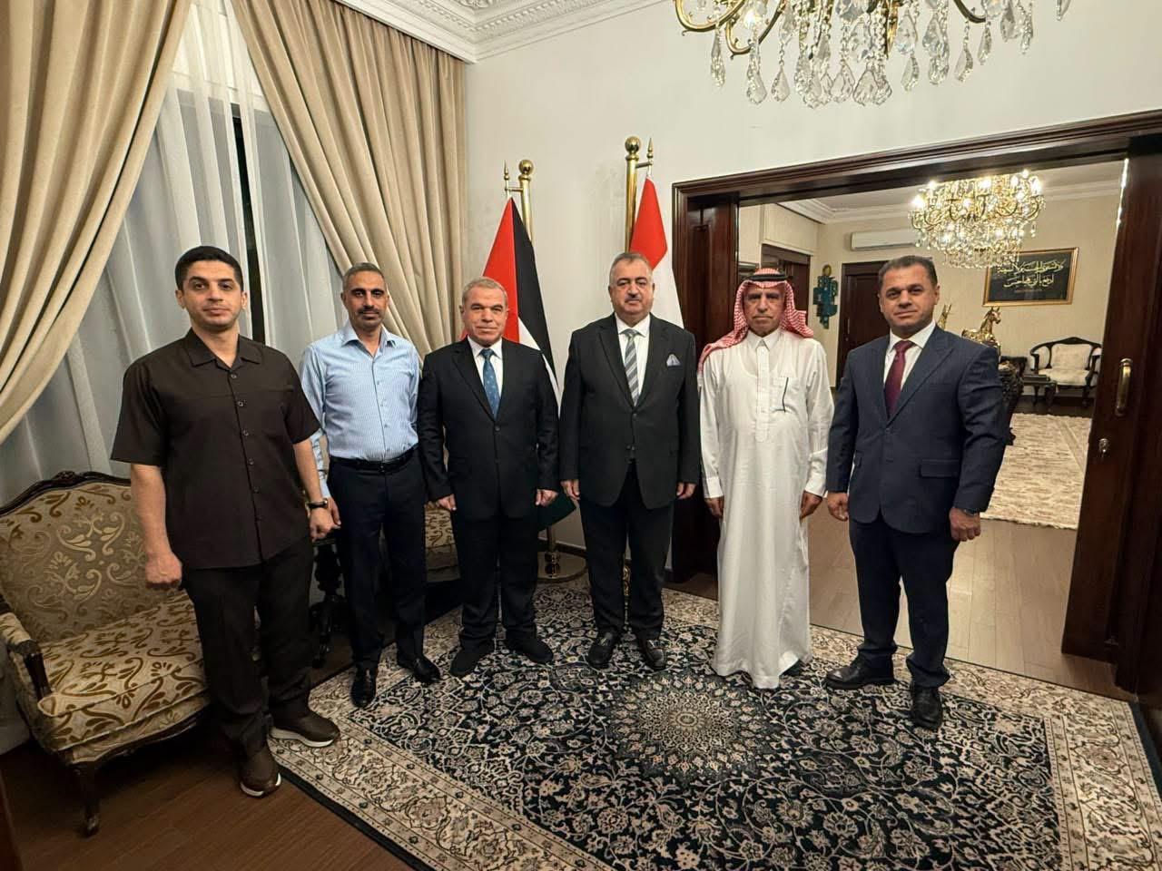سفير جمهورية العراق لدى المملكة الأردنية الهاشمية يستقبل مستشار مكتب تنظيمات محافظة نينوى للحزب الديمقراطي الكوردستاني