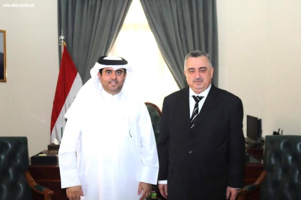 السفير عمر البرزنجي يستقبل رئيس مجلس ادارة سيتي ستون