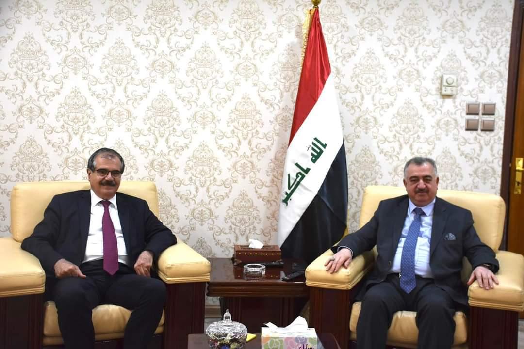 الوكيل البرزنجي يستقبل سفير جمهورية العراق لدى جمهورية النمسا