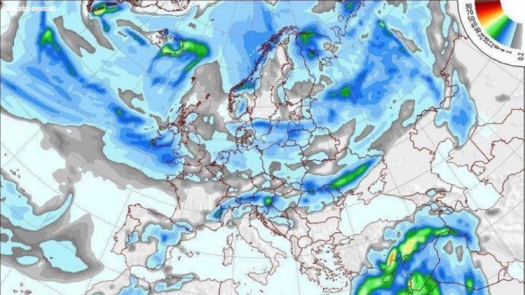 المنخفض الجوي اقل تأثيراً في البلاد من مصر والأردن